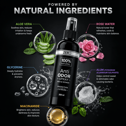 100% Natural Anti-Odor Spray